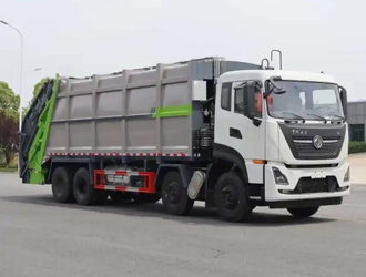 30m&sup3; Dongfeng 8x4 Compactor Garbage Truck