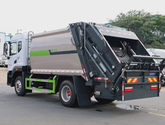 16 Ton Dongfeng Compactor Garbage Truck, Urban & Rural Fully Sealed Waste Transport Vehicle