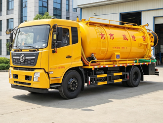 Dongfeng Kinland 15m&sup3; High Pressure Washing & Sewage Suction Truck