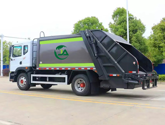 Dongfeng Dolica D9 14m&sup3; Rear Loading Compactor Waste Transport Solution